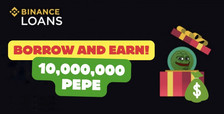 通过币安贷款借入并赚取 1000 万 PEPE！