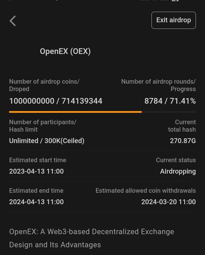 OEX：无需投资赚取超过1万美元的黄金机会，2024年3月20日上线