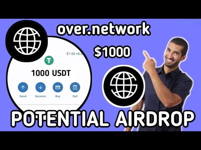 Over Protocol空投：赚取积分，最多赢取$1000 USDT利润，不容错过。