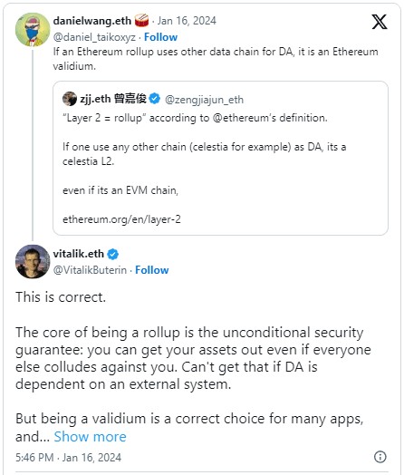 VITALIKBUTERIN提出通过高级L1功能解决L2编码的复杂性