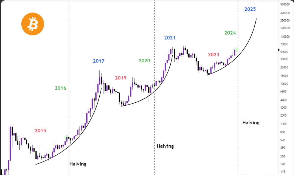 2024年比特币价格会涨到多高20万美元或以上币加普