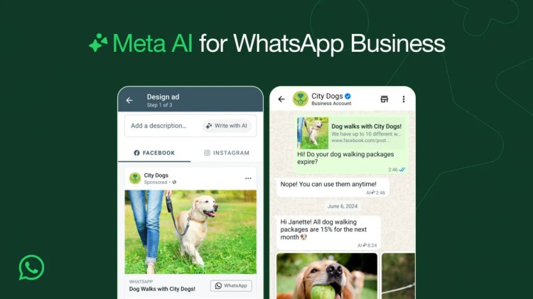 META为WHATSAPPBUSINESS引入人工智能驱动功能