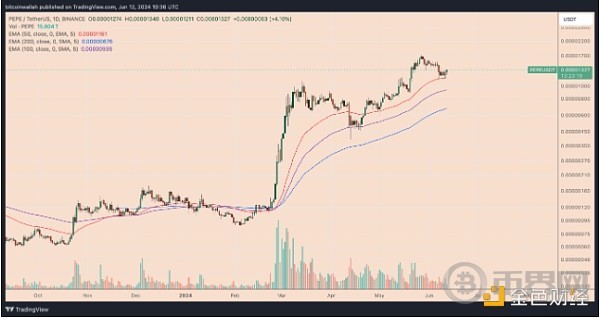 [币界网]三大原因说明PEPE有望在7月份再次上涨70%