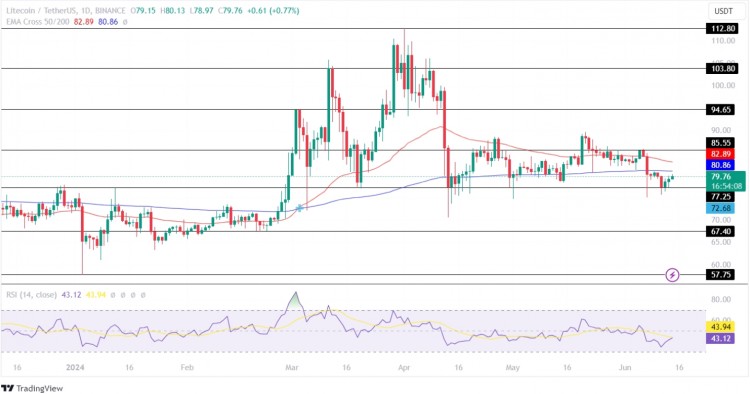 莱特币价格预测6月份LTC价格会飙升20吗LITECOIN1768X384WE