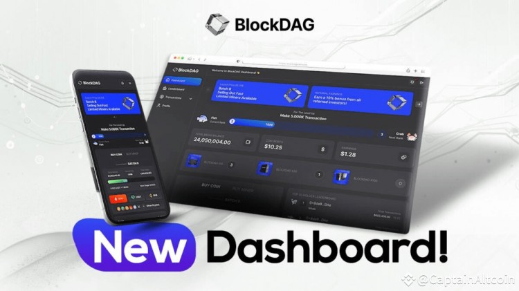 BLOCKDAGX1矿工应用程序在APPSTORE上线提供稳定性预售价攀升至5830万美元